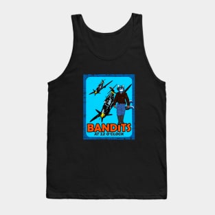 Two Tailed Tom Bf-109 Pilot Poster Tank Top